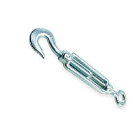 Захват (талреп) м16х170мм гак, кільце цинк Metalvis