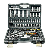 Універсальний набір ключів Black Tools у кейсі Black Tools Набір інструментів 108 шт Великий набір інструментів, фото 6