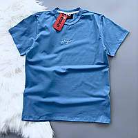 Футболка чоловіча блакитна S M XL XXL