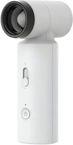 Бездротовий портативний смарт фен з акумулятором 4500 mAh 55 W із заряджанням від USB (Білий), фото 1