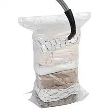 Вакуумний пакет для зберігання речей VACUM BAG Sanasia 70 × 100 см (1 шт., багаторазовий), фото 5
