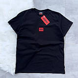 Біла футболка чоловіча S, M, L, XL, XXL, фото 4