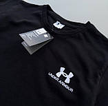 Футболка чоловіча чорна S, M, L, XL, XXL, фото 7