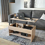 Стіл журнальний трансформер, фото 8