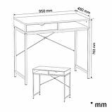 Стіл письмовий Лофт-10, фото 6