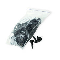 Саморіз із шайбою 4,2х19 чорний (100 шт)