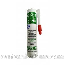 Герметик силіконовий Recht універсальний білий (300 мл)