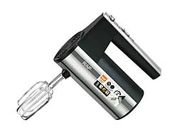 Міксер ручний з підставкою RAF R6629A/7431 вінчики гаки 5 швидкостей 800 Вт