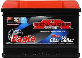 Автомобільний акумулятор Sznajder Eagle Plus 6CT-62 580 A (562 98)