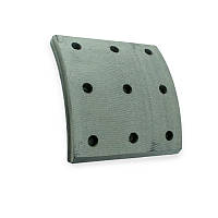 Накладка гальмівна ІКАРУС зад. (ЛіАЗ,МАЗ) свердл. шліф. (Трибо)