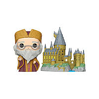Ігрова фігурка Funko Pop! Town - Дамблдор з Гоґвортсом