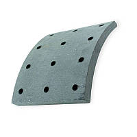 Накладка гальмівна ПАЗ-3204,320412 свердл. шліф. (160х19, 14) (Трибо)