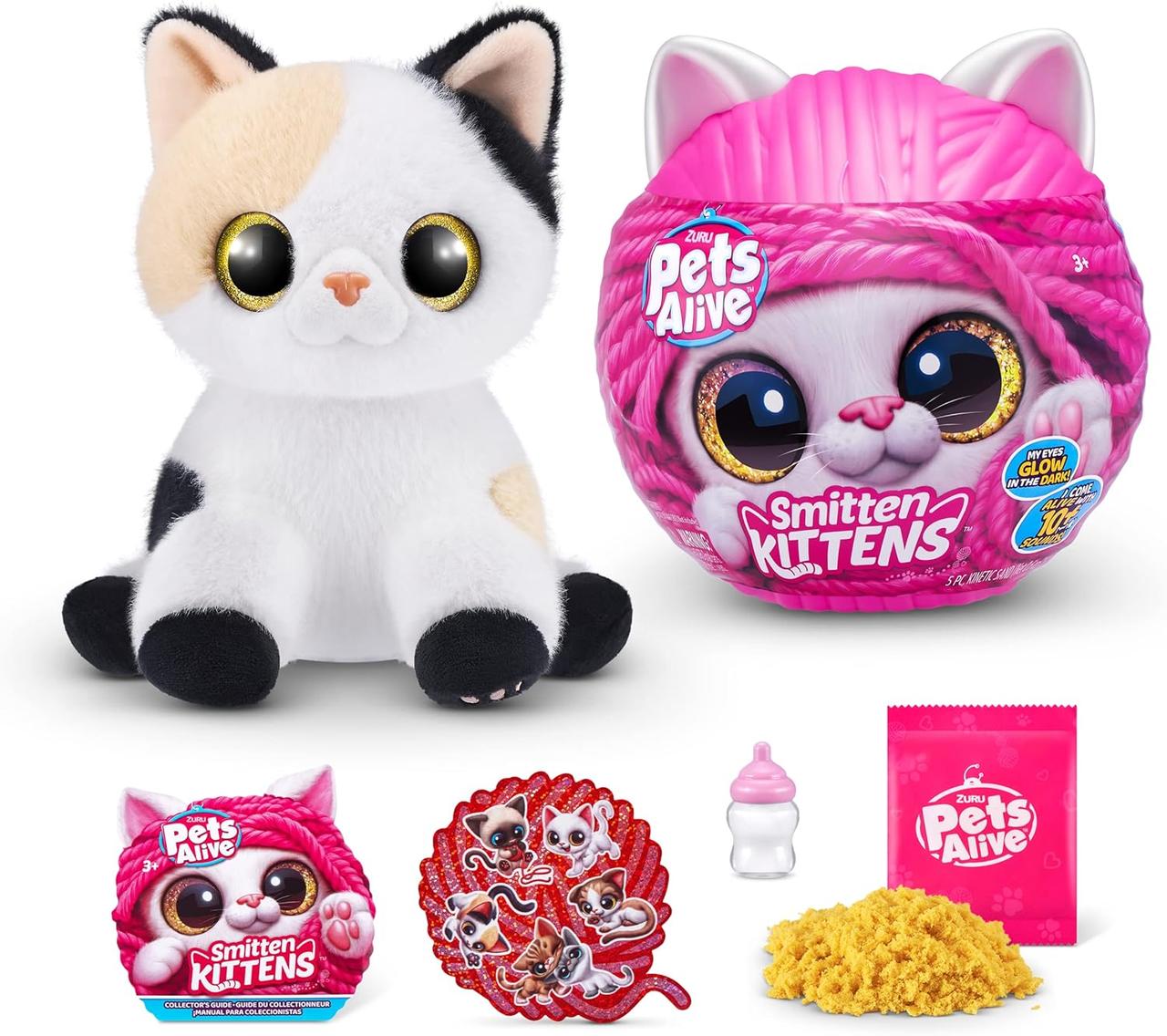 Ігровий набір сюрприз Петс Елайв грайливі кошенята Pets Alive Smitten Kittens Calico Cat Minx 9541J