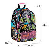Рюкзак Kite Education K25-585M-3 Street Art, фото 2