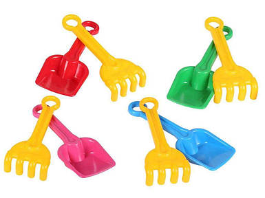 Пісочний набір Лопатка грабельки Б арт.1363 ТМ ТЕХНОК FG