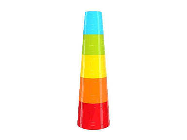 Пірамідка дитяча пластикова арт.5378 ТМ ТЕХНОК FG