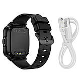 Смарт-годинник HOCO 4g children phone-watch Y104 |1.69", 4G video call, hd camera, GPS/WiFi| Black, фото 3