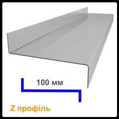 Конструкційні оцинковані прогони Z 100*53*48*1,25 мм