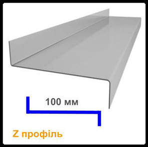 Конструкційні оцинковані прогони Z 100 * 53 * 48 * 1,5 мм, фото 1