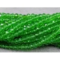 Кришталь 4мм зелений прозорий (+-120шт)