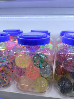 М'яч стрибунець 4,5см, кожен у пакеті. PR2501 G-Rich