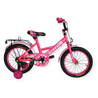 Велосипед в сбор 16і GENERAL (в коробці) рожевий
