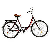 Велосипед у зборі 26 GENERAL "Комфорт" (жіночий) (у зборі) бордовий