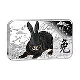 Колекція інвестиційних срібних монет Островів Кука 2011 року, Східний календар: Рік кролика, фото 4