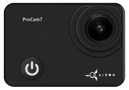 Екшн-камера AIRON ProCam 7 Black: Набір екшн камери для тактичних шоломів