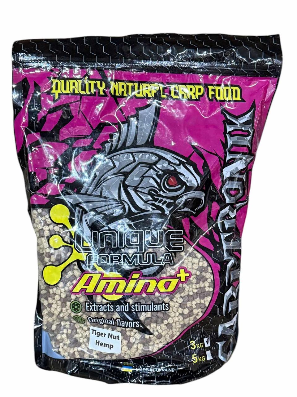 Пелетс кормовий Carptronik Hemp/Tiger Nut (Конопля/Тигровий горіх) 6mm 3kg