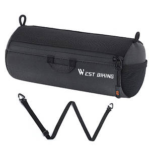 Сумка велосипедна West Biking YP0707361 велосумка на кермо Black