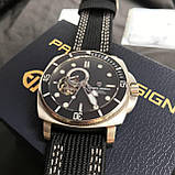 Механічний годинник з автопідзаводом для дайвінгу Pagani Design PD-1736 Silver-Black, фото 8