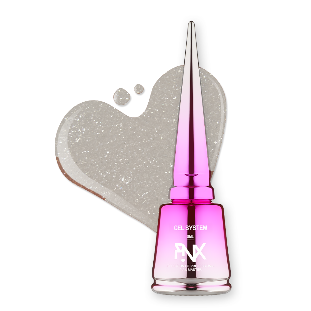Рідкий гель Pinx Liquid Builder Gel Paris Chic No002, 8 мл (молочний теплий)