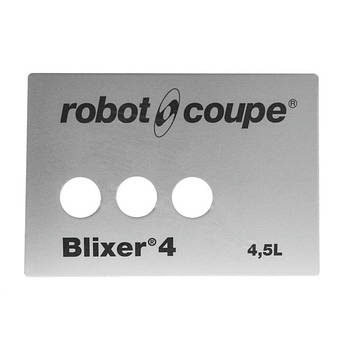 Передня панель клавіатури для бліксера Robot Coupe RC39779