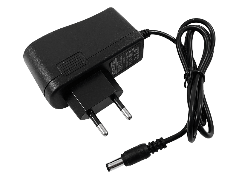 Блок живлення 12W-IP44 пластик, вилка+кабель 1м 12V/LM840 Лємансо