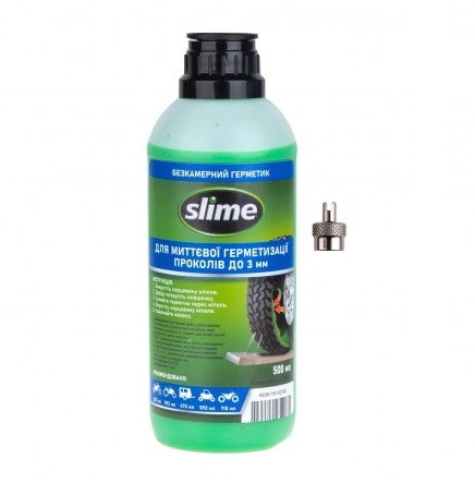 Антипрокольний герметик Slime Tube Sealant 280мл для камер Art 10017