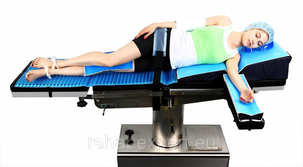 Рельєфна накладка на операційний стіл Gel Patient Positioner Embossed Operating Table Pad AP064 91x45x1,6cm