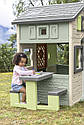 Столик Smoby Life для пікніка з лавочками для ігровх будинків 7600810927, фото 7