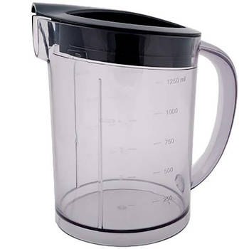 Чаша для збору соку 1250ml + кришка для соковижималки Moulinex JU650 SS-193063