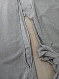 Плаття довге світло-сіре 70 розмір, фото 3