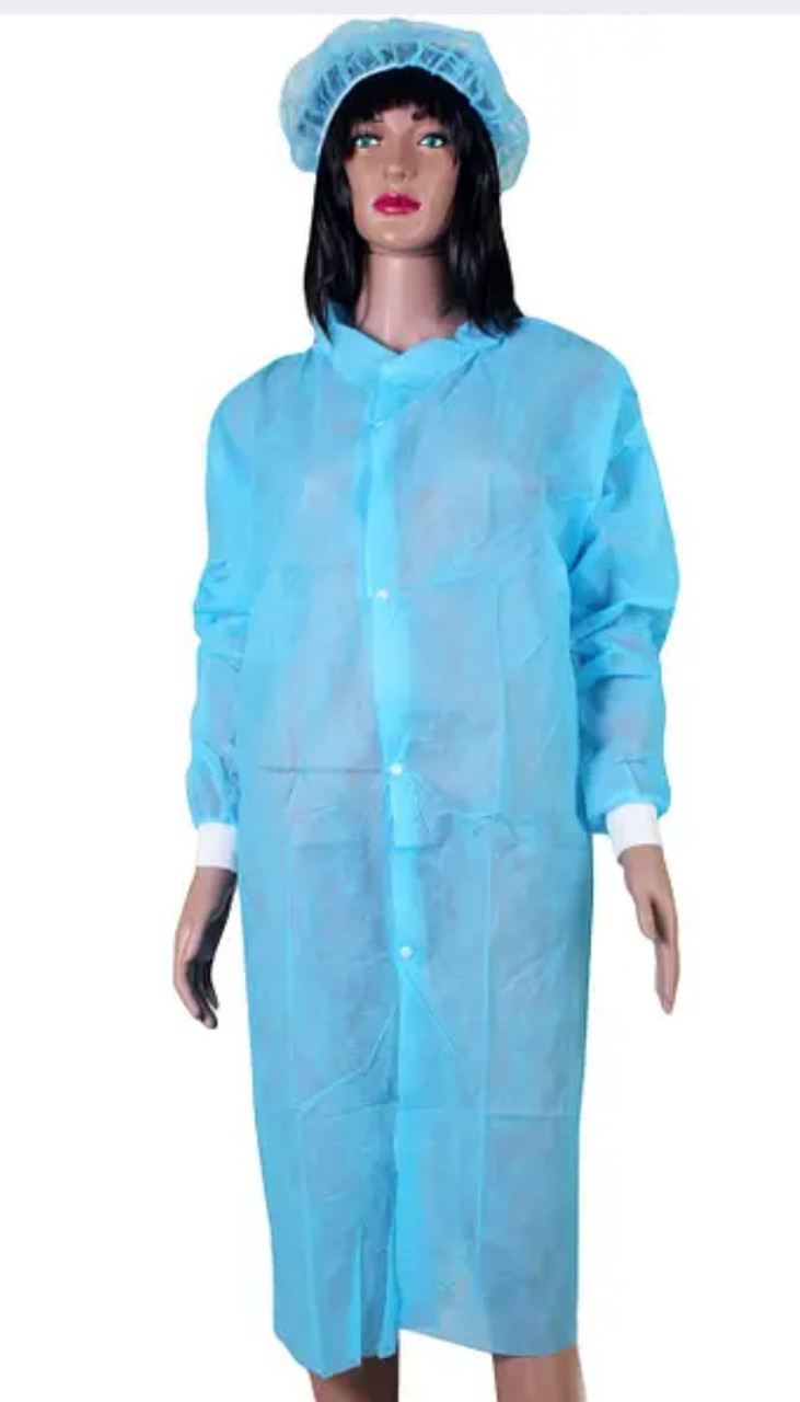Халат одноразовий для відвідувача на кнопках COMFORT + L/XL нестерильний 1 шт.