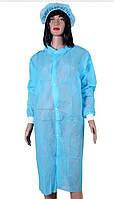 Халат одноразовий для відвідувача на кнопках COMFORT + L/XL нестерильний 1 шт.