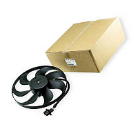 Вентилятор радіатора Volkswagen Bora, Golf IV, Skoda Octavia Tour (усі двигуни) (d-345, фішка 3 контакти) Autotechteile