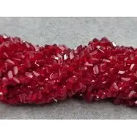 Кришталь трикутник 4*2,7мм червоний (+-135шт)