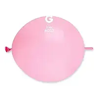 Латексна кругла куля лінколун тет-а-тет Gemar GL13 057 Пастель рожевий 13" (33 см)