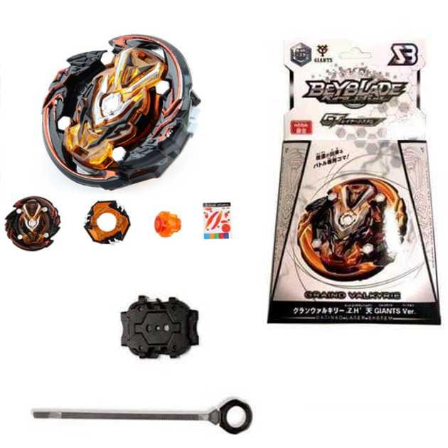 Хвилька Beyblade B00 Grand Valkyrie Zenith Hold 4 Гранд Волтраек B-00 (Валькірія В6) з пусковим пристроєм
