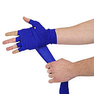 Бинти боксерські  3 метри Fistrage VL-8471 (бавовна з еластаном), фото 4