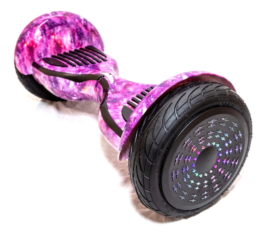 Гіроборд SMART BALANCE Turbo 10.5 Рожевий космос Новинка 2025 року, фото 1