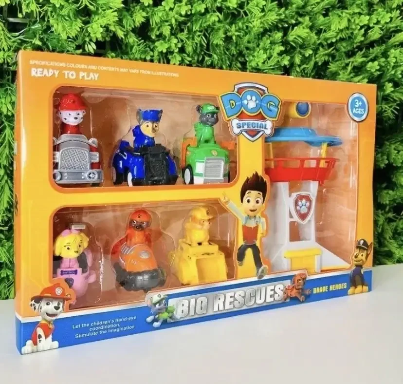 Щенячий патруль База paw patrol рятувальна станція спасательная 6 героїв Швидка відправка