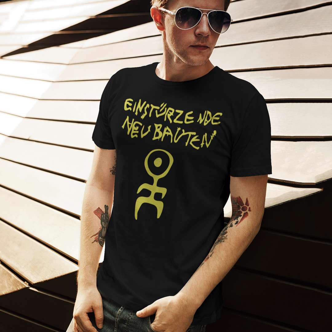 Футболка унісекс Einsturzende Neubauten (Kollaps) XS чорний, фото 1